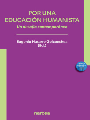 cover image of Por una educación humanista